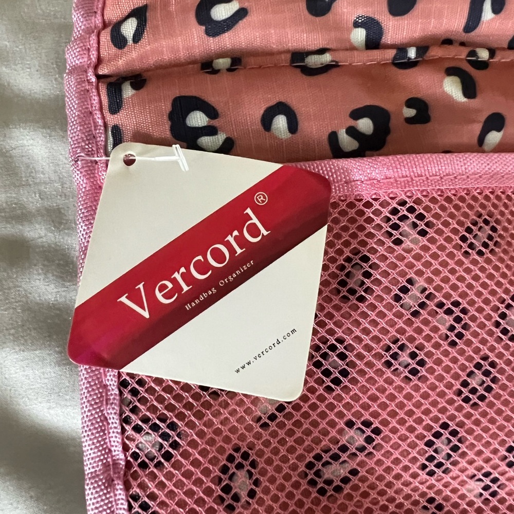 Pink Leopard Print Organizer Bag - Picture 5 of 7